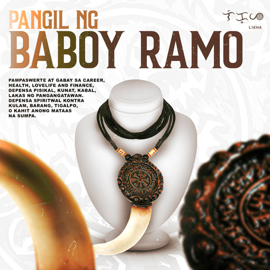 Pangil Ng Baboy Ramo Ethnic Necklace - Traditional Filipino Jewelry