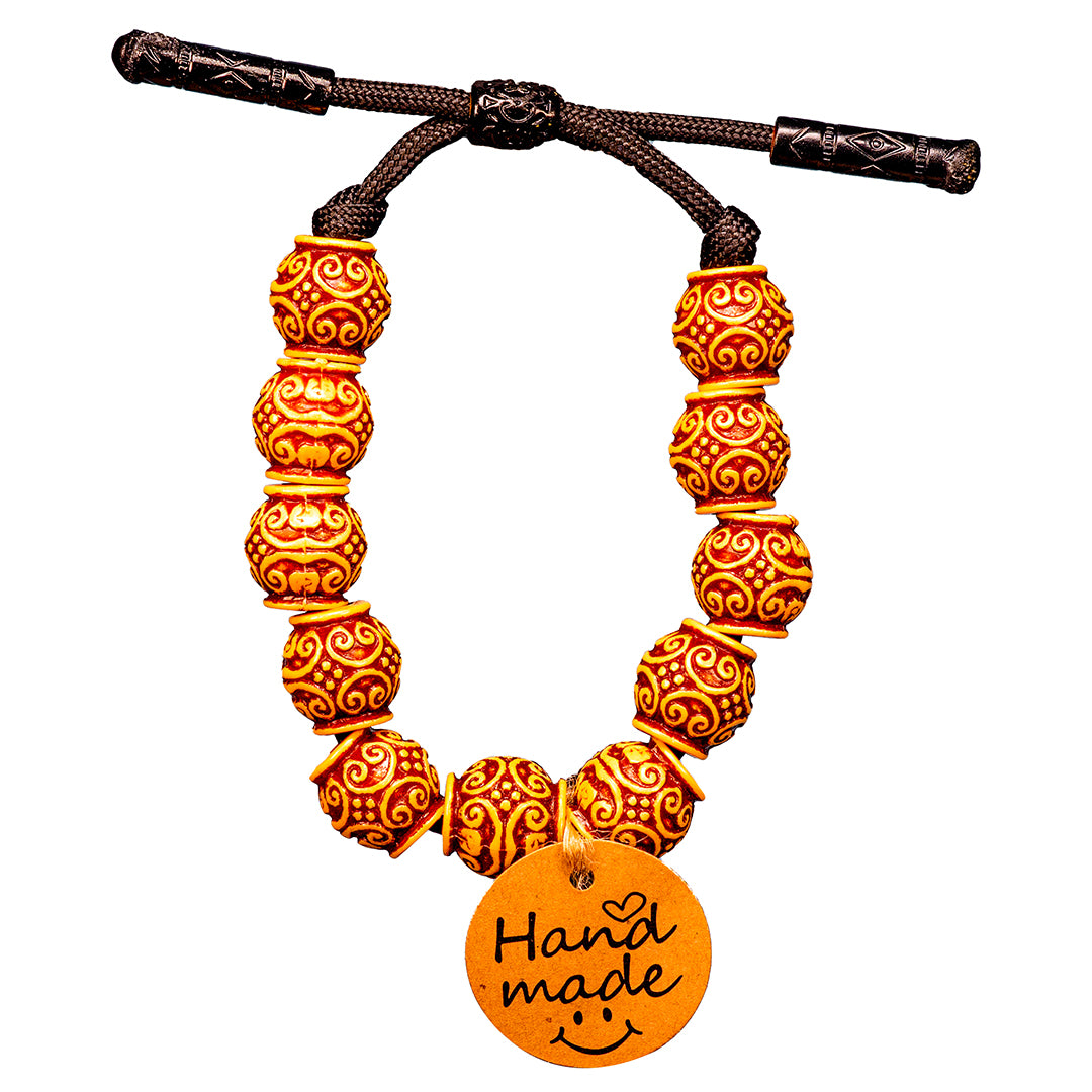 Kandili Version Ethnic Bracelet 'Pampasuwerte' - Good Fortune Lucky Charm for Wealth and Abundance (Copy)