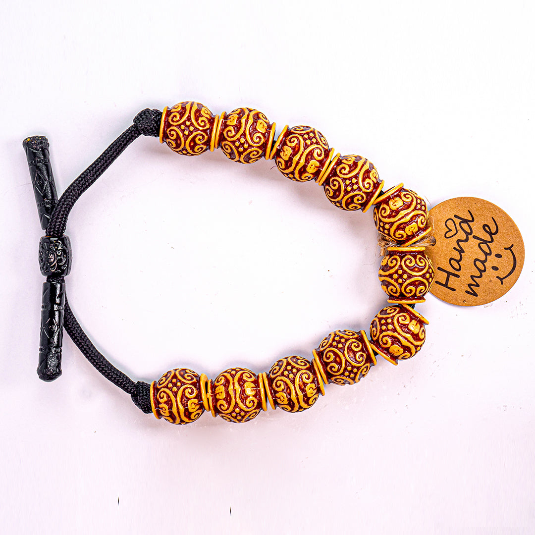 Kandili Version Ethnic Bracelet 'Pampasuwerte' - Good Fortune Lucky Charm for Wealth and Abundance (Copy)