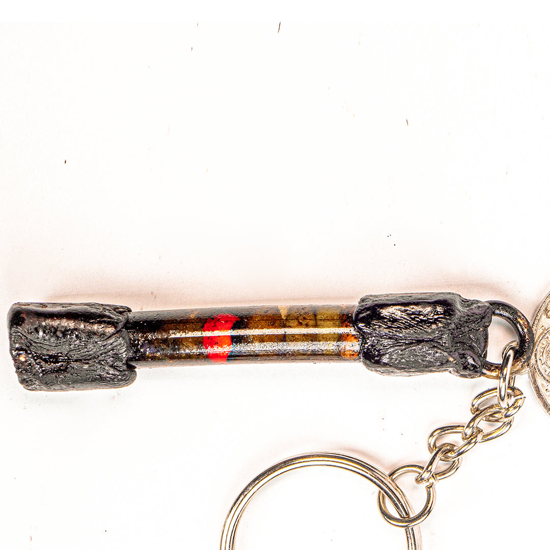 Habak De Lana Key Chain Lucky Charm - Ethnic Design for Positive Energy and Good Luck