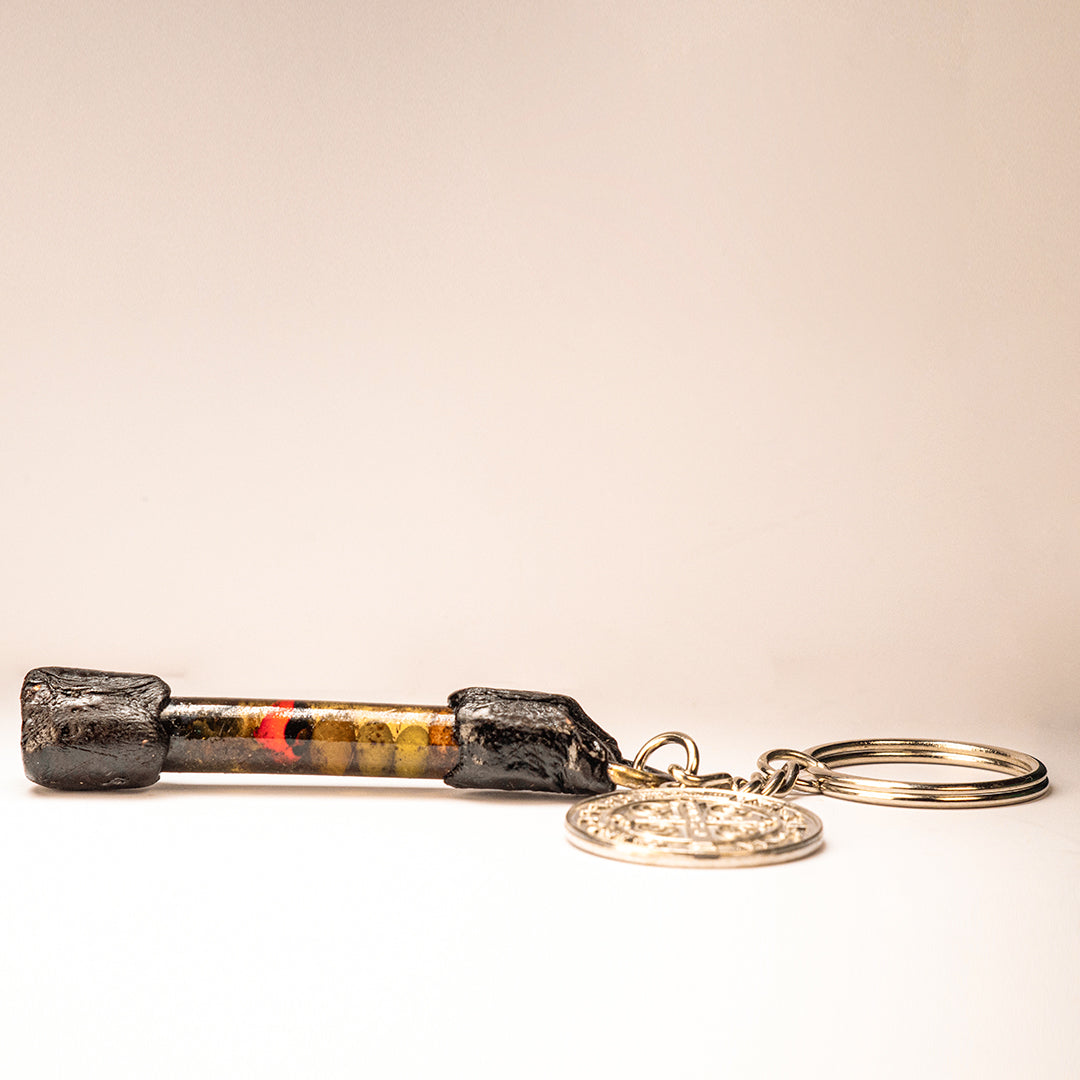 Habak De Lana Key Chain Lucky Charm - Ethnic Design for Positive Energy and Good Luck