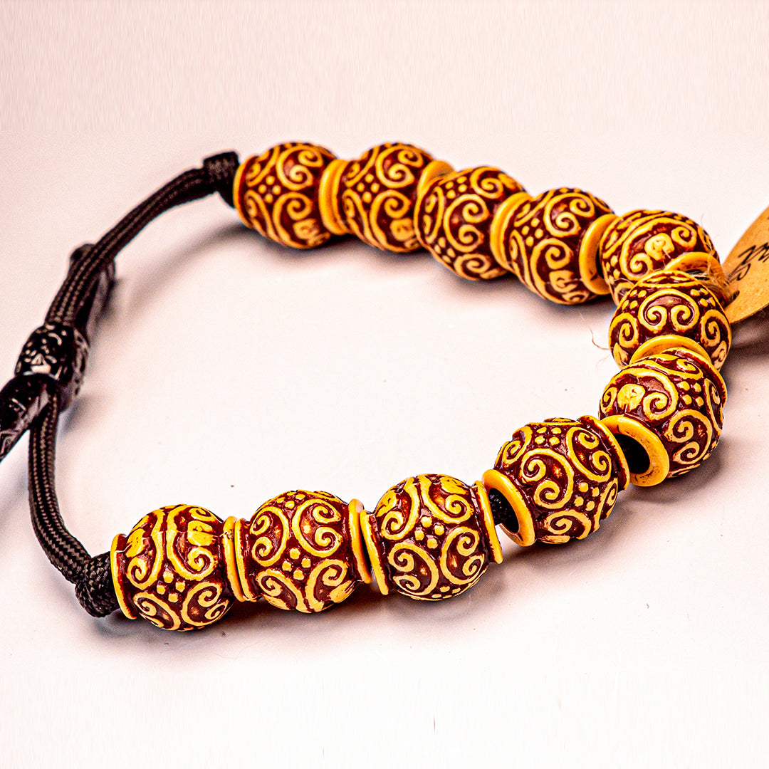 Kandili Version Ethnic Bracelet 'Pampasuwerte' - Good Fortune Lucky Charm for Wealth and Abundance (Copy)