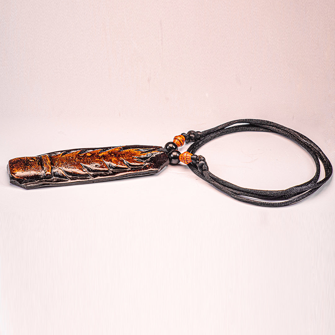 Itak Ni Atardar Ethnic Curve Necklace lucky charm