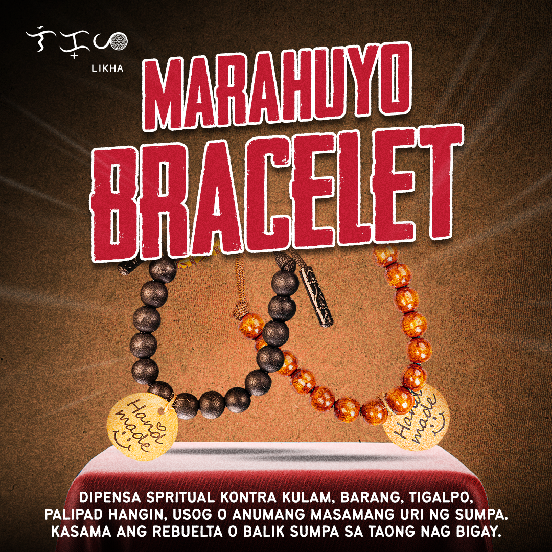 Marahuyo BLACK Ethnic Bracelet - Intense Purification and Protection Bracelet for Men and Women