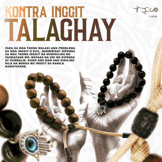Talaghay Ethnic Bracelet Kontra Inggit Anti Jeaolusy for Protection Lucky Charm - Ethnic Design (Copy)