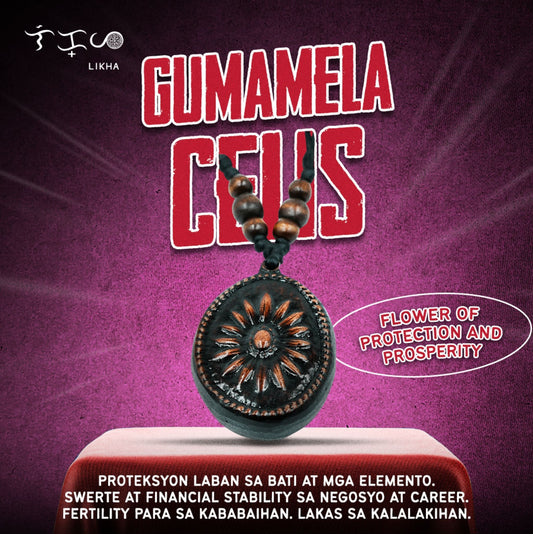GUMAMELA CELIS NECKLANCE FLOWER OF PROTECTION AND PROSPERITY - Enhances Financial Stability Brings Good Luck Protects Against Negative Elements
