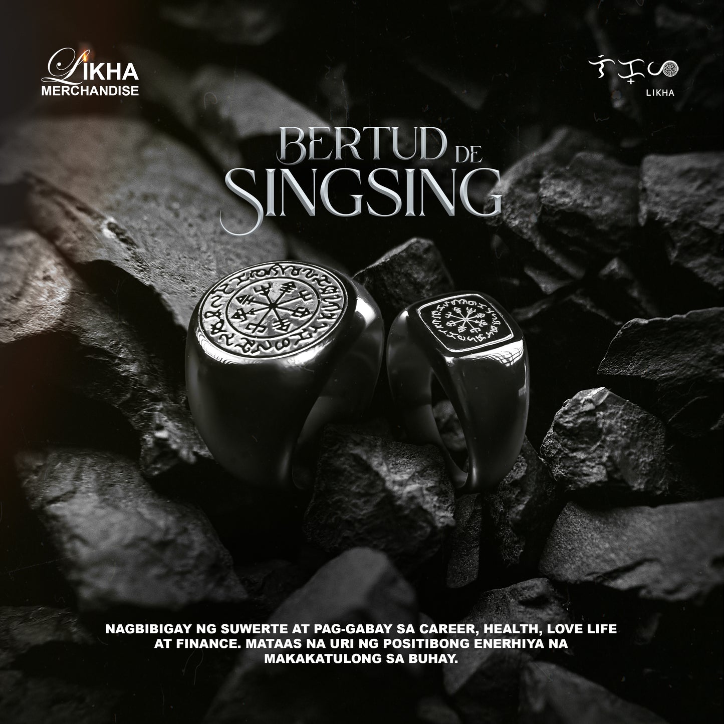 BERTUD DE SING-SING ETHNIC ENGRAVE SYMBOLISM LUCKY CHARMS RINGS - Cultural Significance & Protection