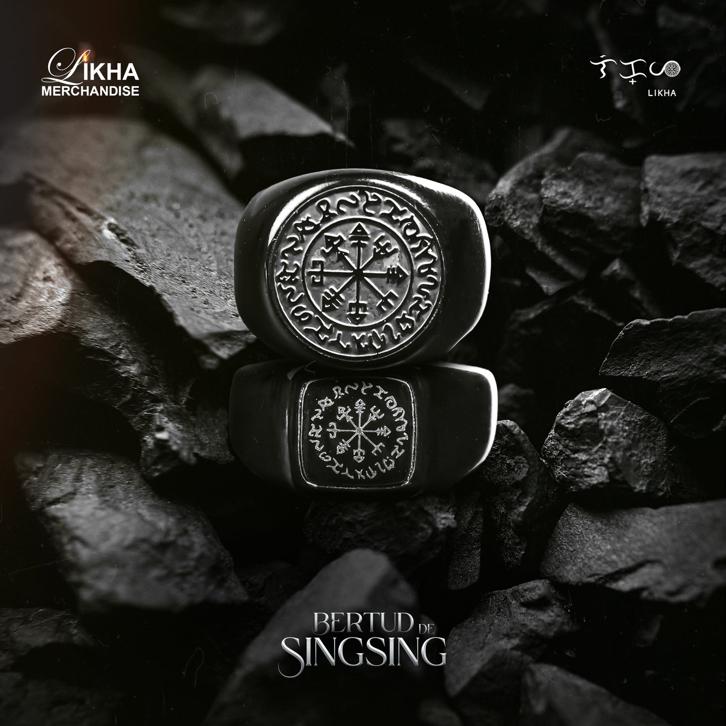 BERTUD DE SING-SING ETHNIC ENGRAVE SYMBOLISM LUCKY CHARMS RINGS - Cultural Significance & Protection