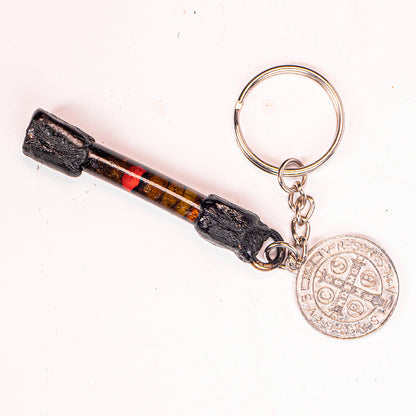 Habak De Lana Key Chain Lucky Charm - Ethnic Design for Positive Energy and Good Luck My Store