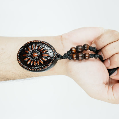 BERTUD NG SINAG NECKLANCE FLOWER OF PROTECTION AND PROSPERITY - Enhances Financial Stability Brings Good Luck Protects Against Negative Elements