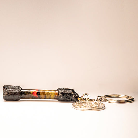 Habak De Lana Key Chain Lucky Charm - Ethnic Design for Positive Energy and Good Luck