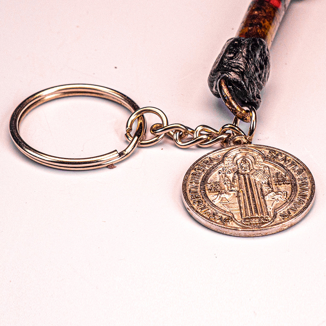 Habak De Lana Key Chain Lucky Charm - Ethnic Design for Positive Energy and Good Luck