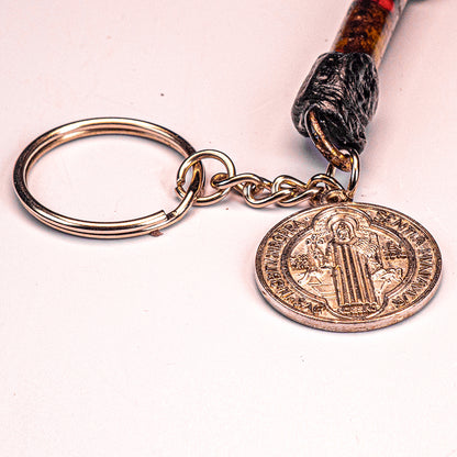 Habak De Lana Key Chain Lucky Charm - Ethnic Design for Positive Energy and Good Luck My Store