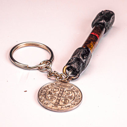 Habak De Lana Key Chain Lucky Charm - Ethnic Design for Positive Energy and Good Luck My Store