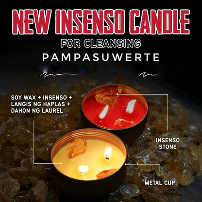 INSENSO CANDLE FOR CLEANSING & GOOD LUCK