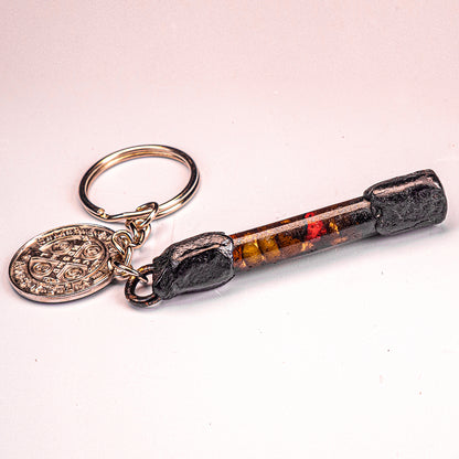 Habak De Lana Key Chain Lucky Charm - Ethnic Design for Positive Energy and Good Luck My Store