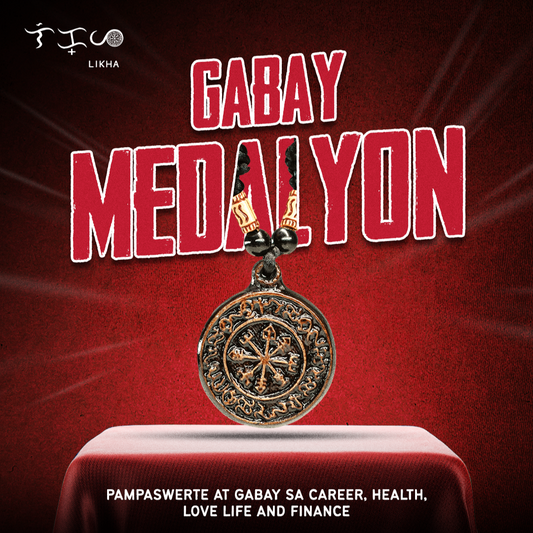 Gabay Medalyon Pangkalahatan Necklace, Bracelet and Keychain Lucky Charm for Career, Health, Finance and Love Life Pampasuwerrte