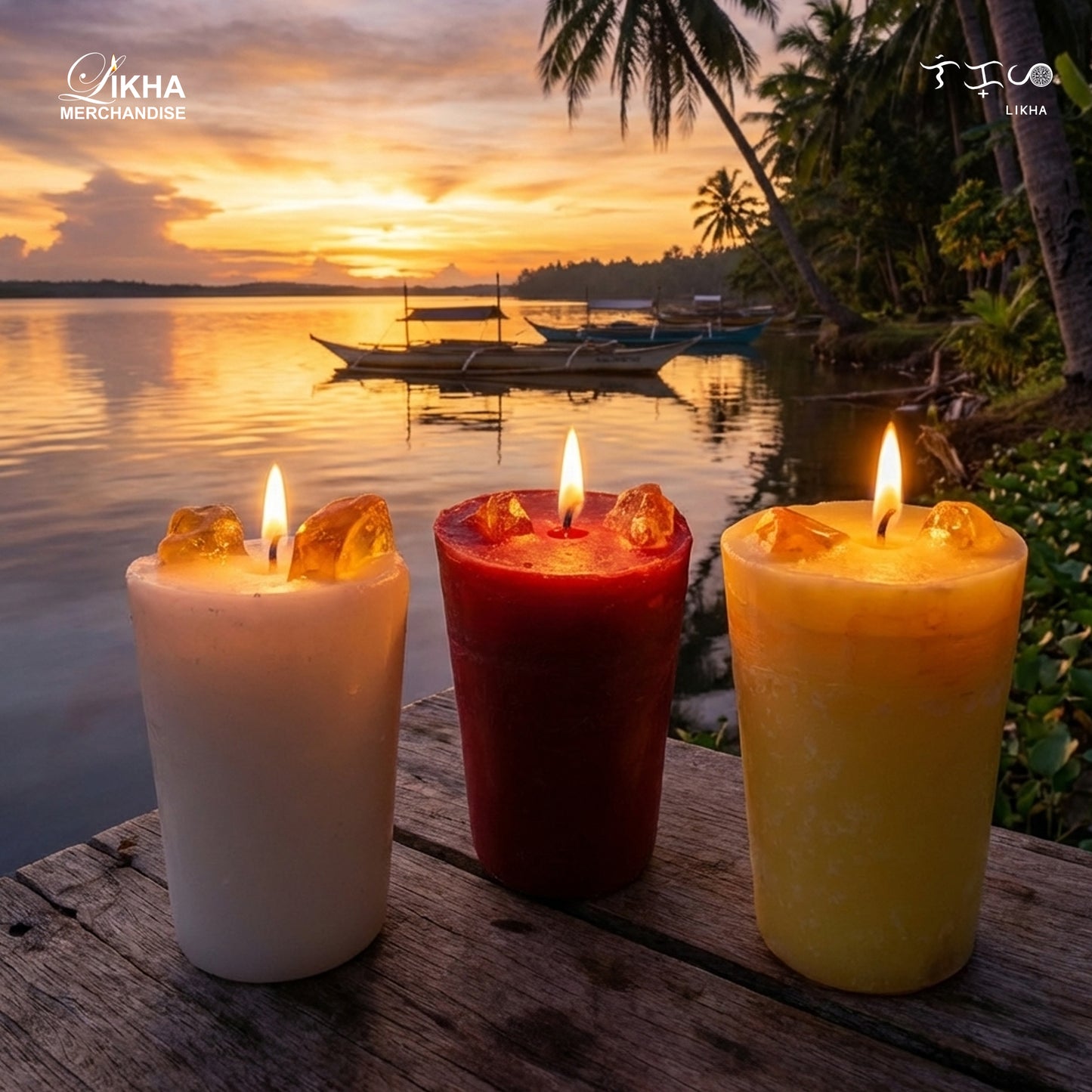 INSENSO CANDLE FOR CLEANSING & GOOD LUCK