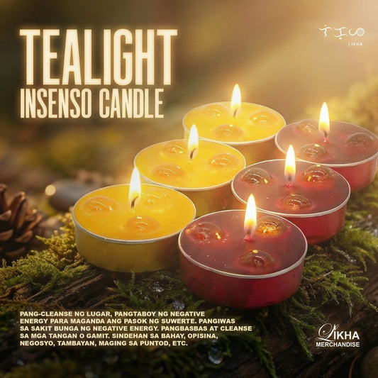 INSENSO Candle for Cleansing - Tea Light Unscented
