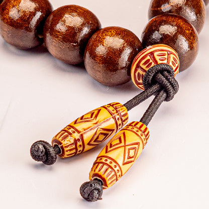 12 + 1 Mantra Anti-Stress Bracelet - 12 Beads, 1 Dragon