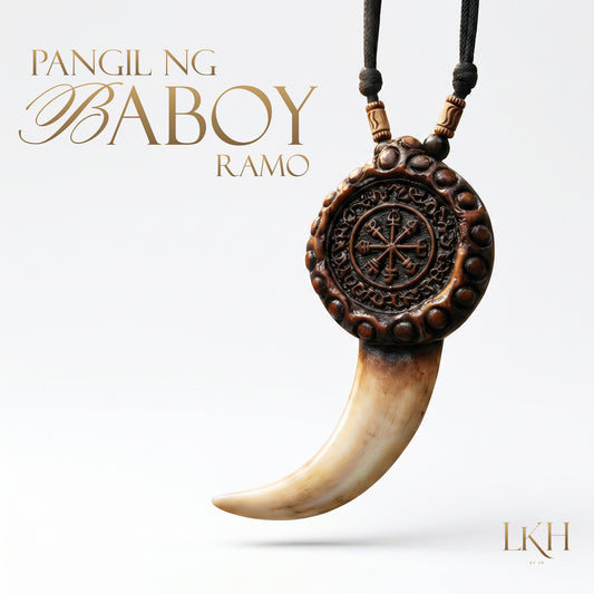 Pangil Ng Baboy Ramo Ethnic Necklace - Traditional Filipino Jewelry