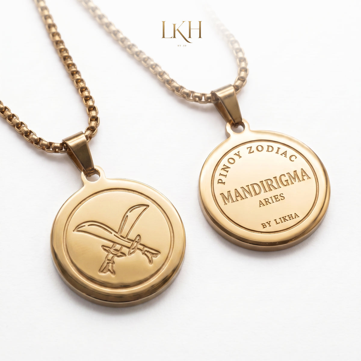 PINOY ZODIAC Pendant Necklace Set for Men and Women