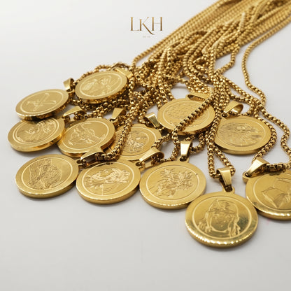 PINOY ZODIAC Pendant Necklace Set for Men and Women