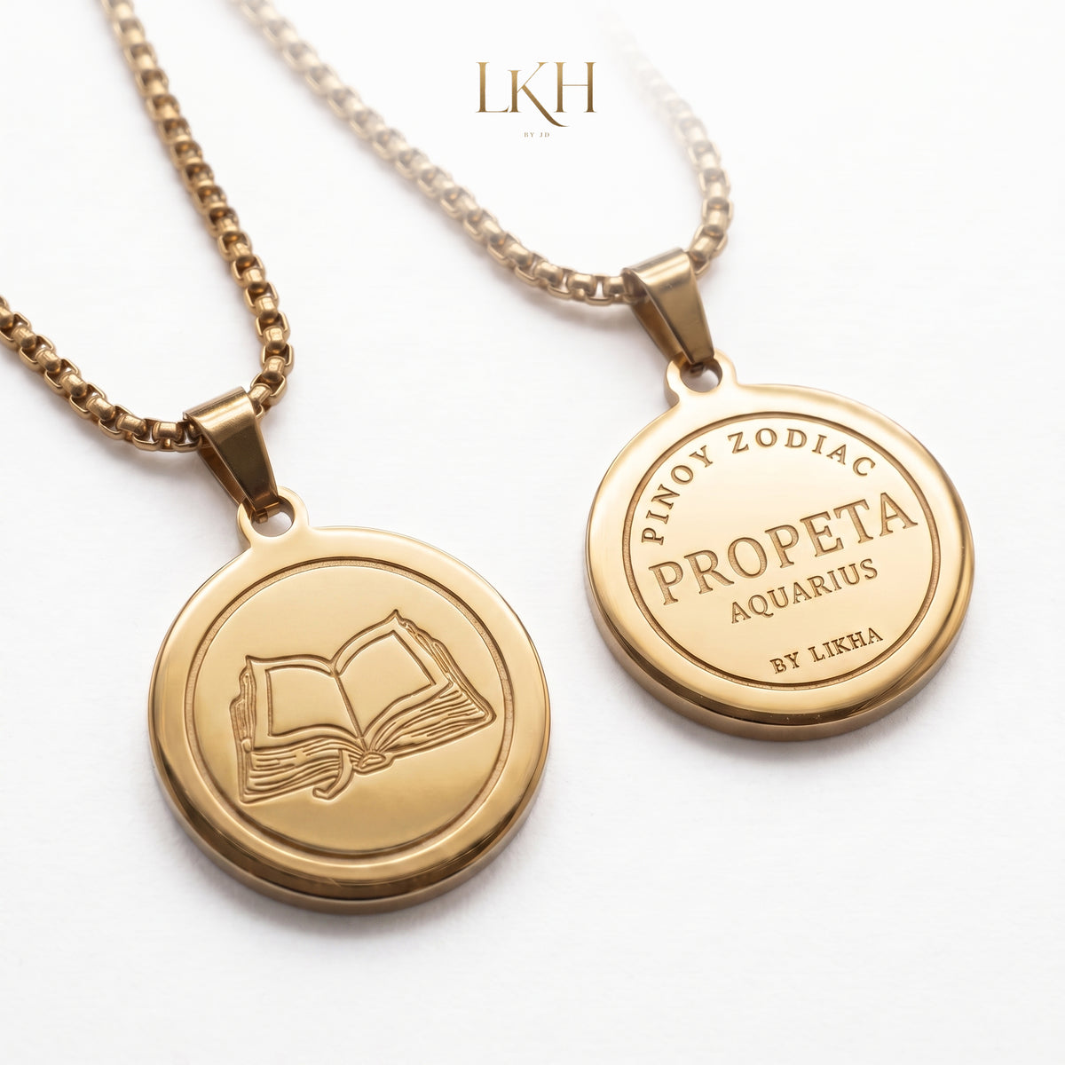 PINOY ZODIAC Pendant Necklace Set for Men and Women