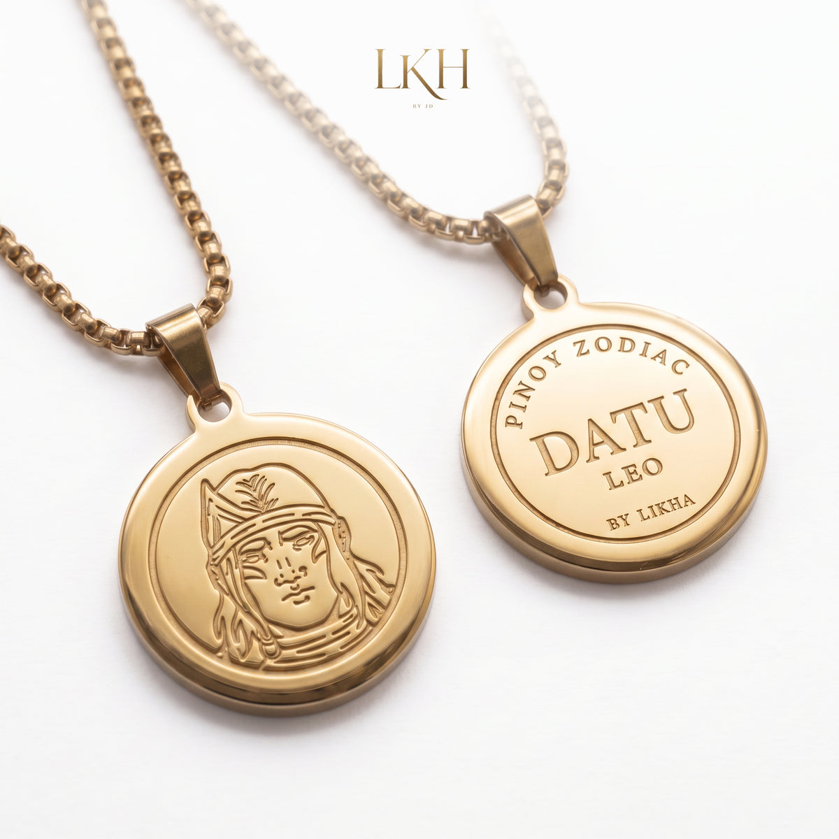 PINOY ZODIAC Pendant Necklace Set for Men and Women