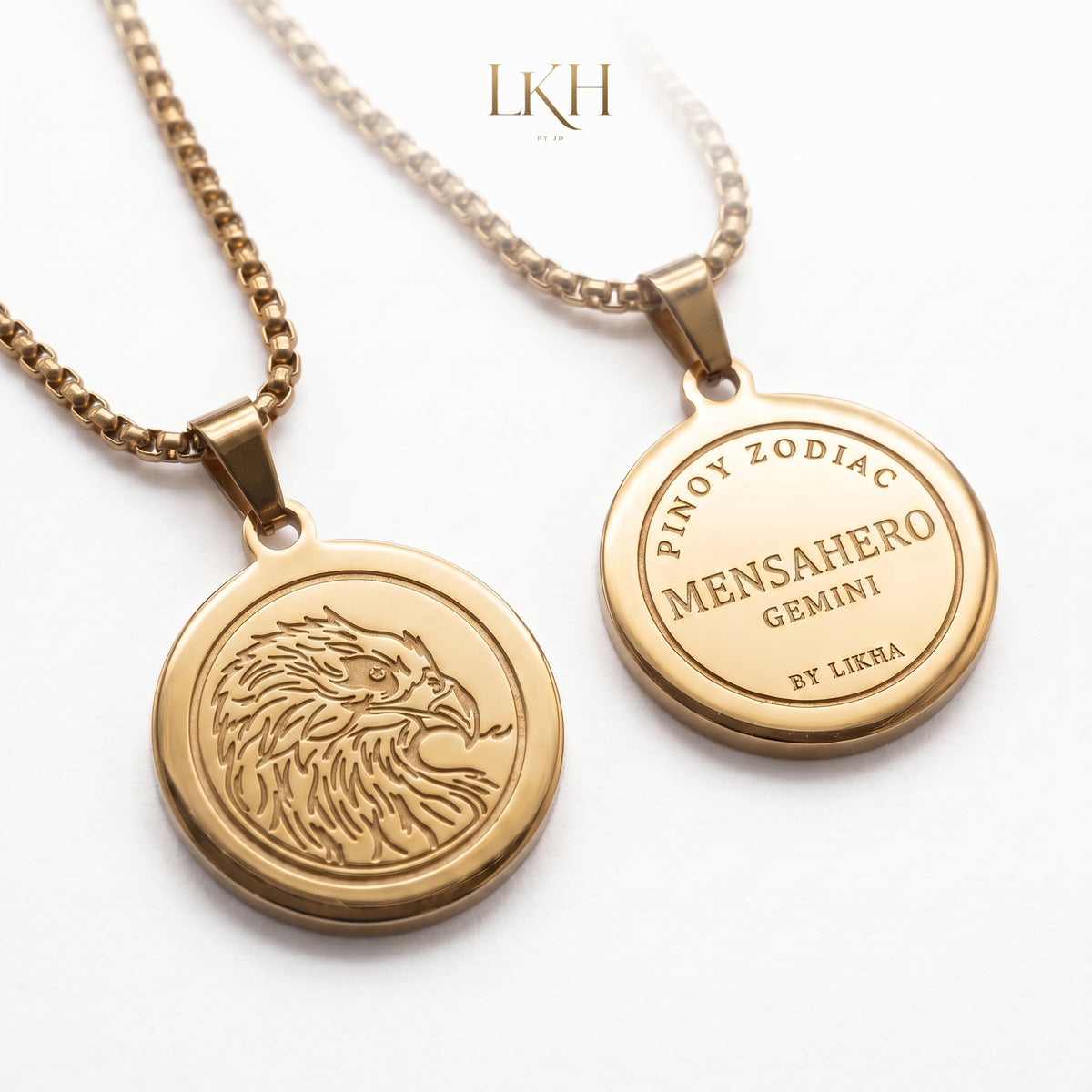 PINOY ZODIAC Pendant Necklace Set for Men and Women
