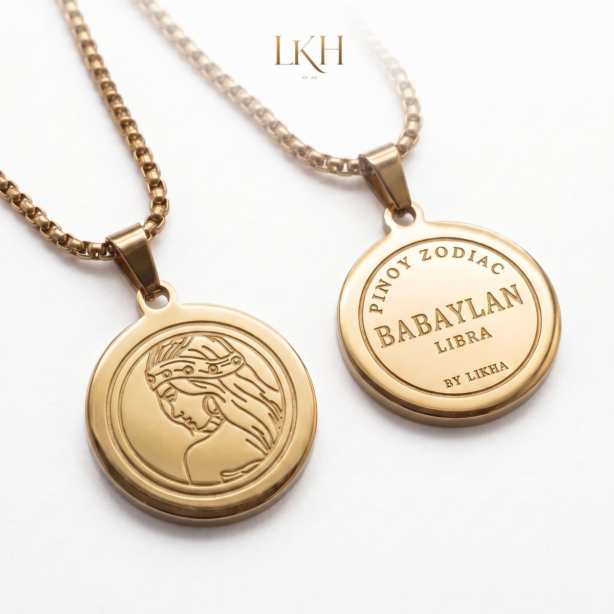 PINOY ZODIAC Pendant Necklace Set for Men and Women