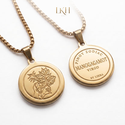 PINOY ZODIAC Pendant Necklace Set for Men and Women