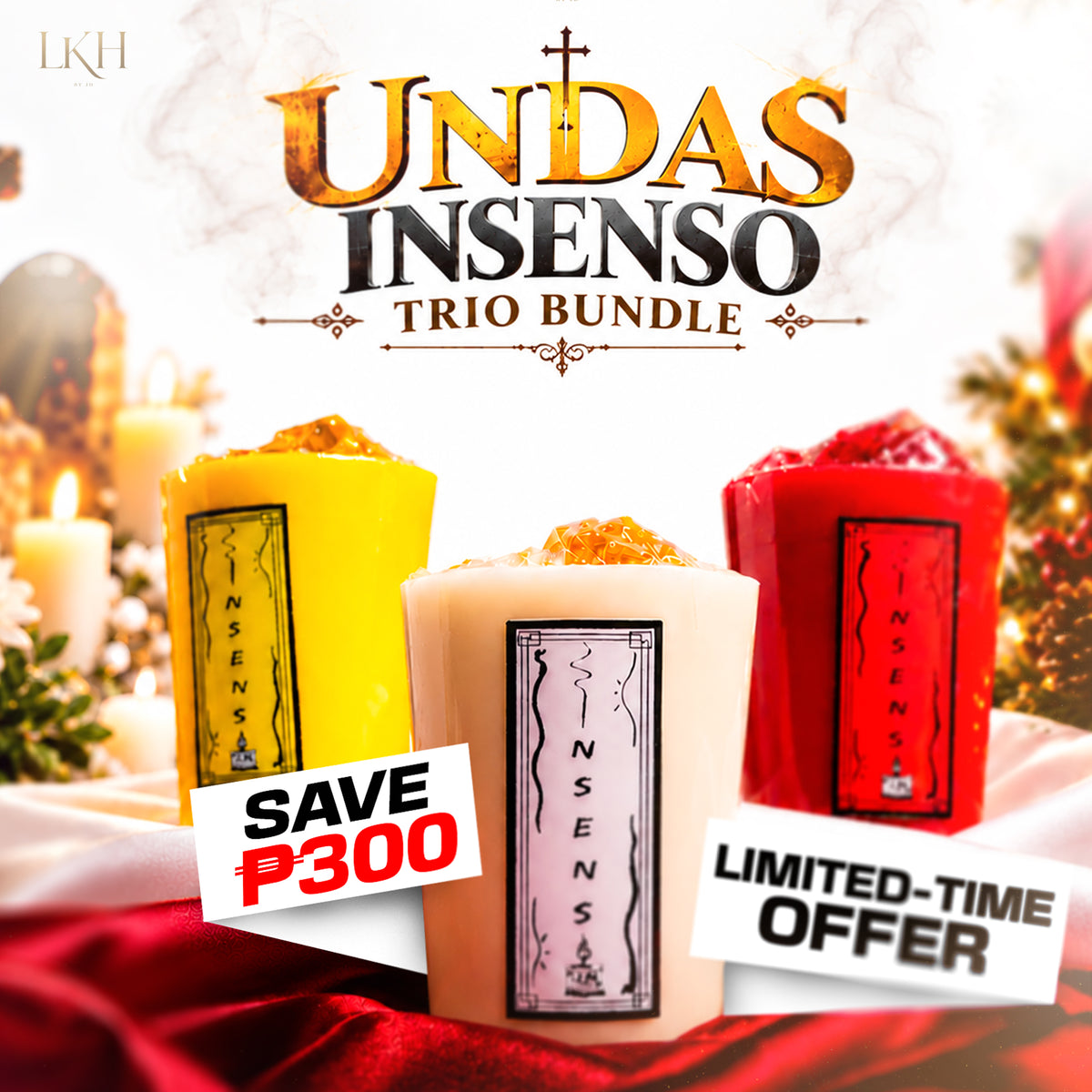 UNDAS INSENSO TRIO BUNDLE