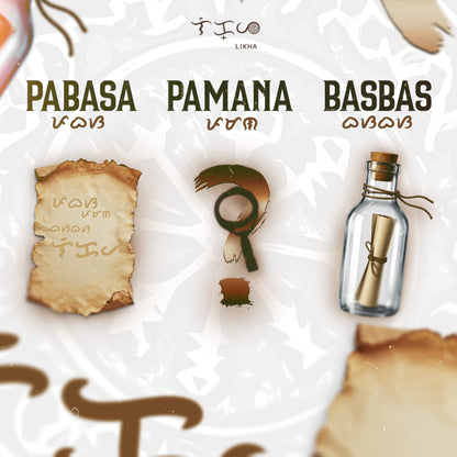 PABASA, PAMANA AT BASBAS