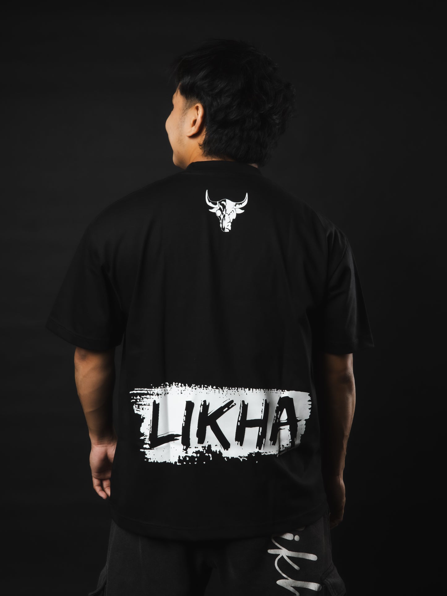 LIKHA RED PAINT T-SHIRT