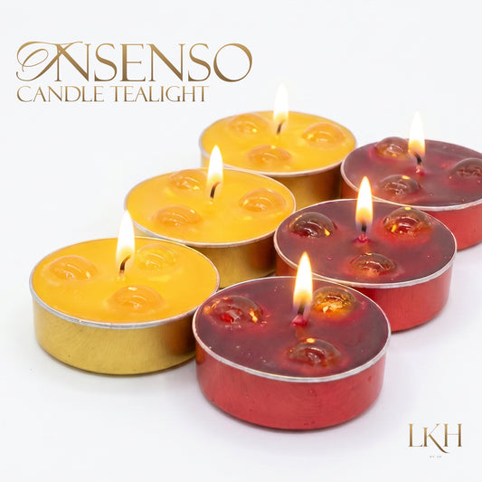 INSENSO Candle for Cleansing - Tea Light Unscented