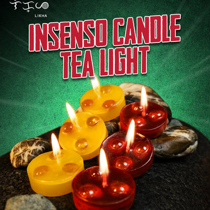 Tea Light Unscented - INSENSO Candle for Cleansing - Candle -  Pure Cleansing